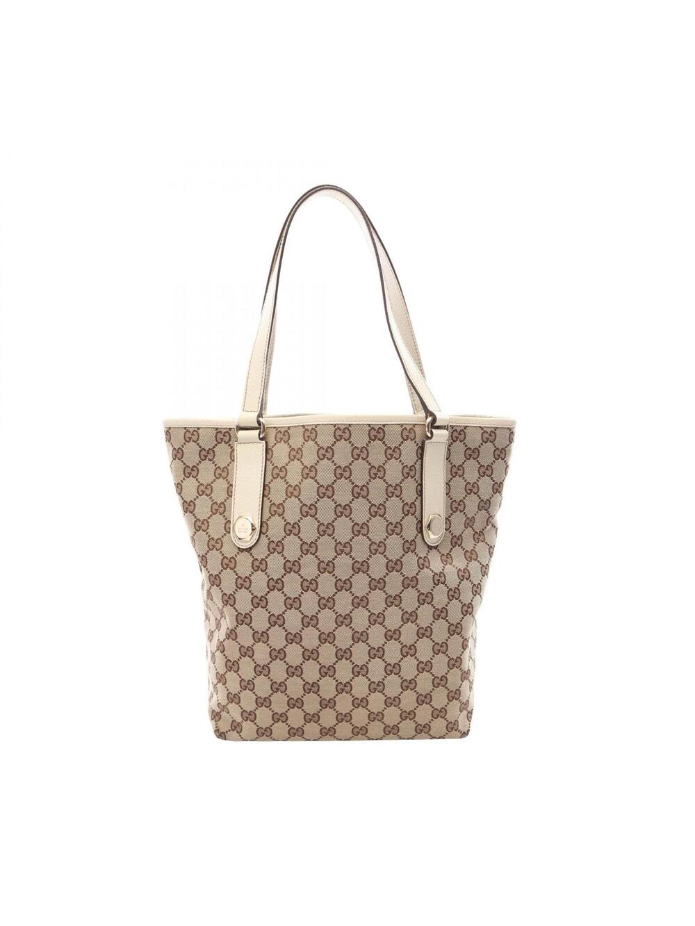 Gucci Gg Canvas Tote Shoulder Bag #373726G69B